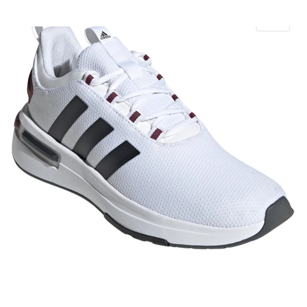 Adidas Racer TR23 Mens Shoes White Black IH2324 Running Sneakers Size 10.5 NIB